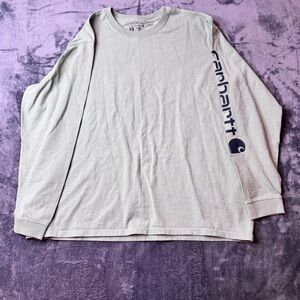 Carhartt Men's mint green Long Sleeve Tee